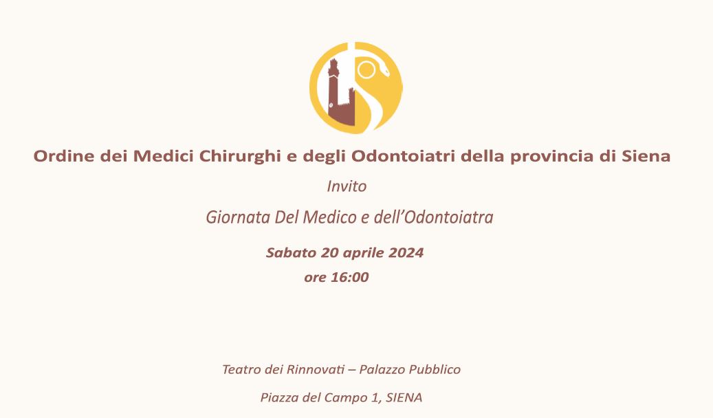 Clicca per accedere all'articolo Giornata del Medico e dell'Odontoiatra - Assemblea degli Iscritti 2024