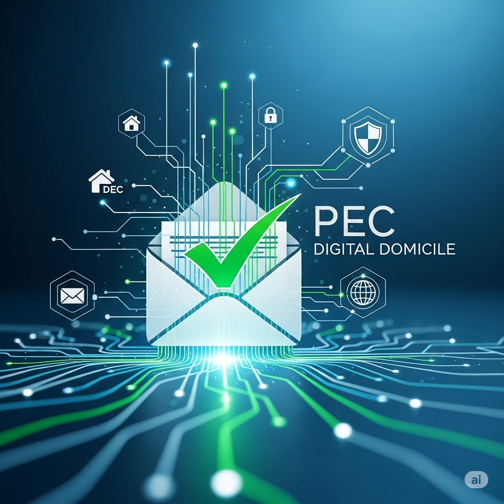Clicca per accedere all'articolo Notizie sul domicilio digitale PEC